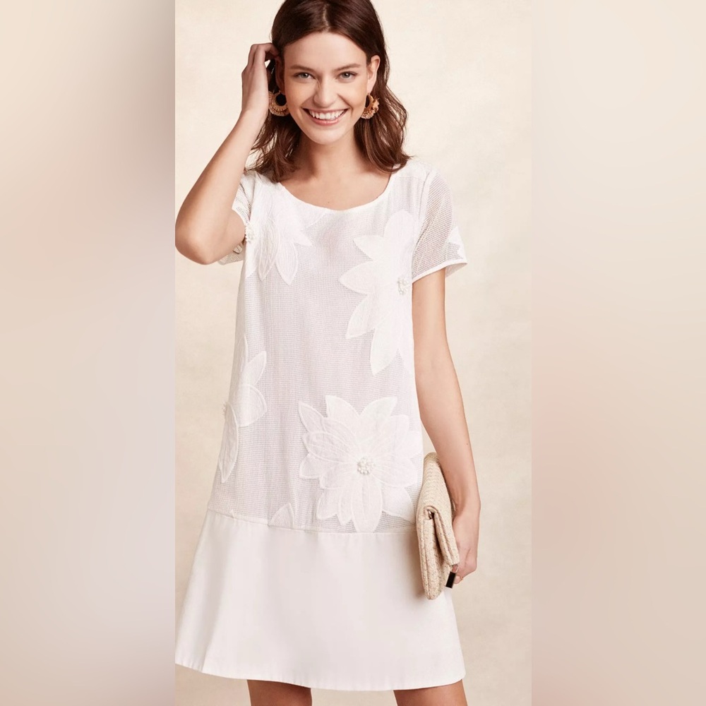 NWOT Anthropologie Maeve Orchard Beach Dress Size Medium